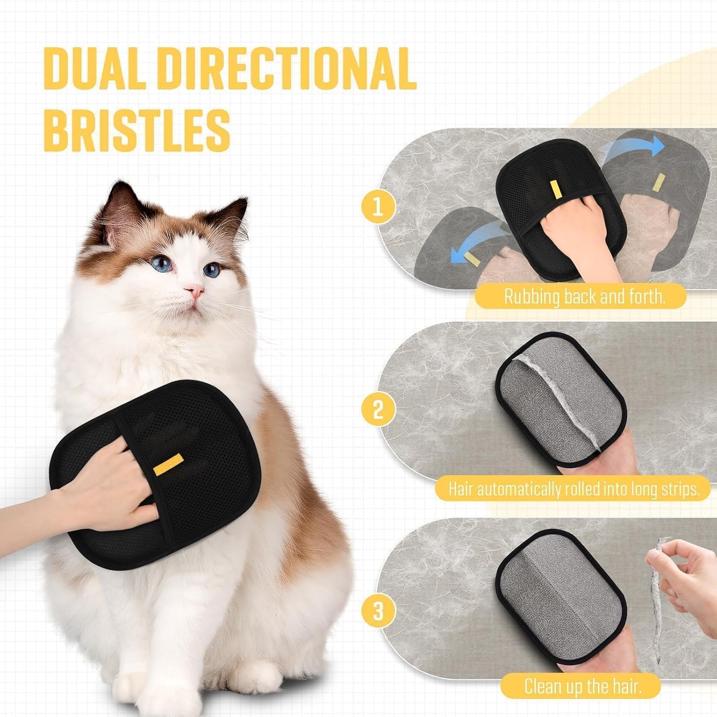 CUBIZ Eco-Friendly Pet Hair Gloves™